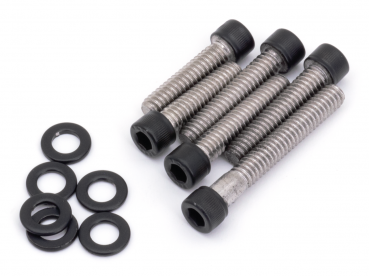 BLACK STAINLESS STEEL NOSE CONE SCREW KITS